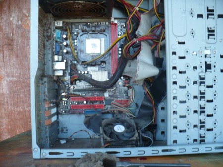 Cleaning a Desktop Computer