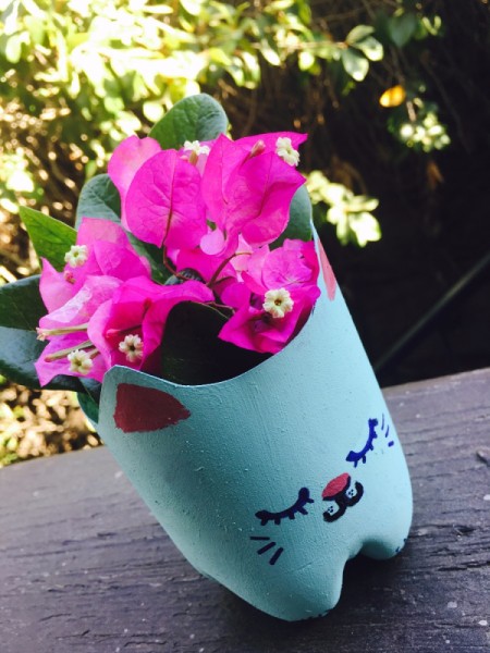 Plastic Bottle Animal Planter