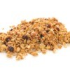 Pile of Granola on a white background