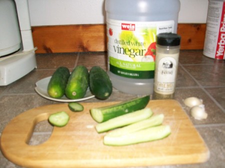 Refrigerator Dill Pickles