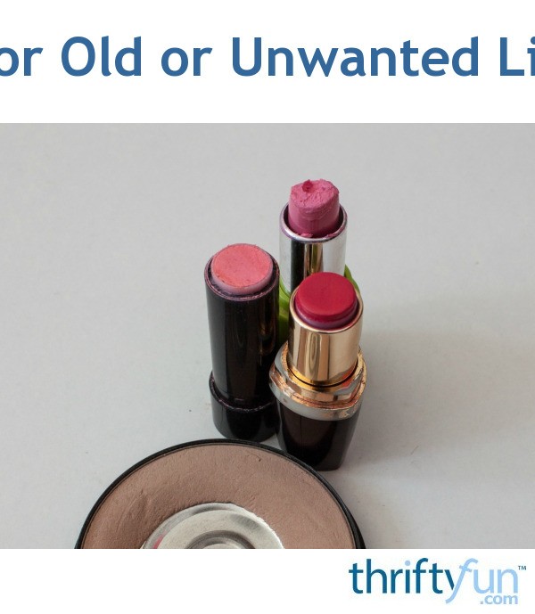 Uses for Old or Unwanted Lipstick ThriftyFun