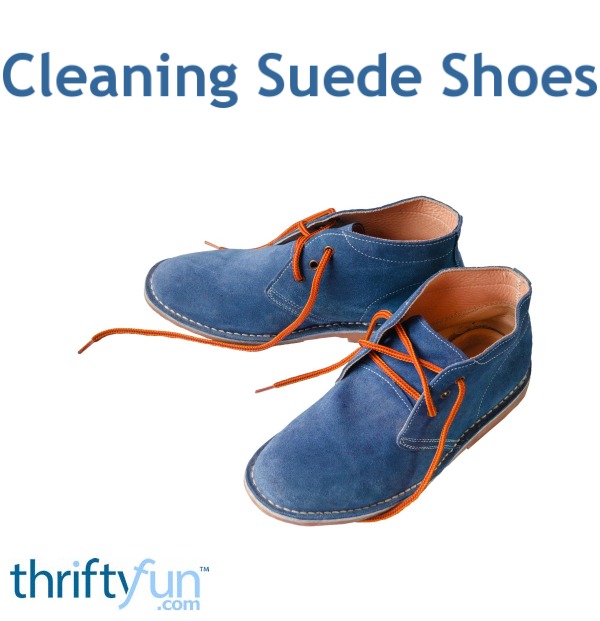 clean leather suede shoes