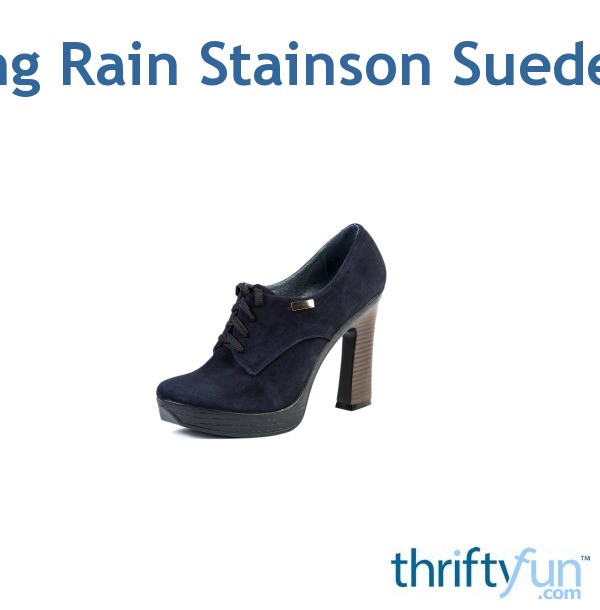 suede and rain