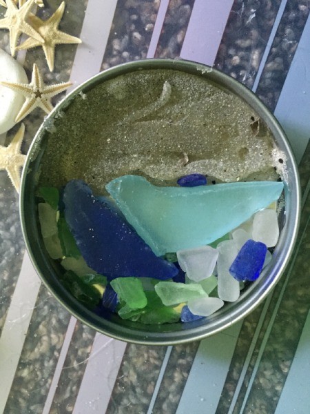 Small Sandy Beach Display