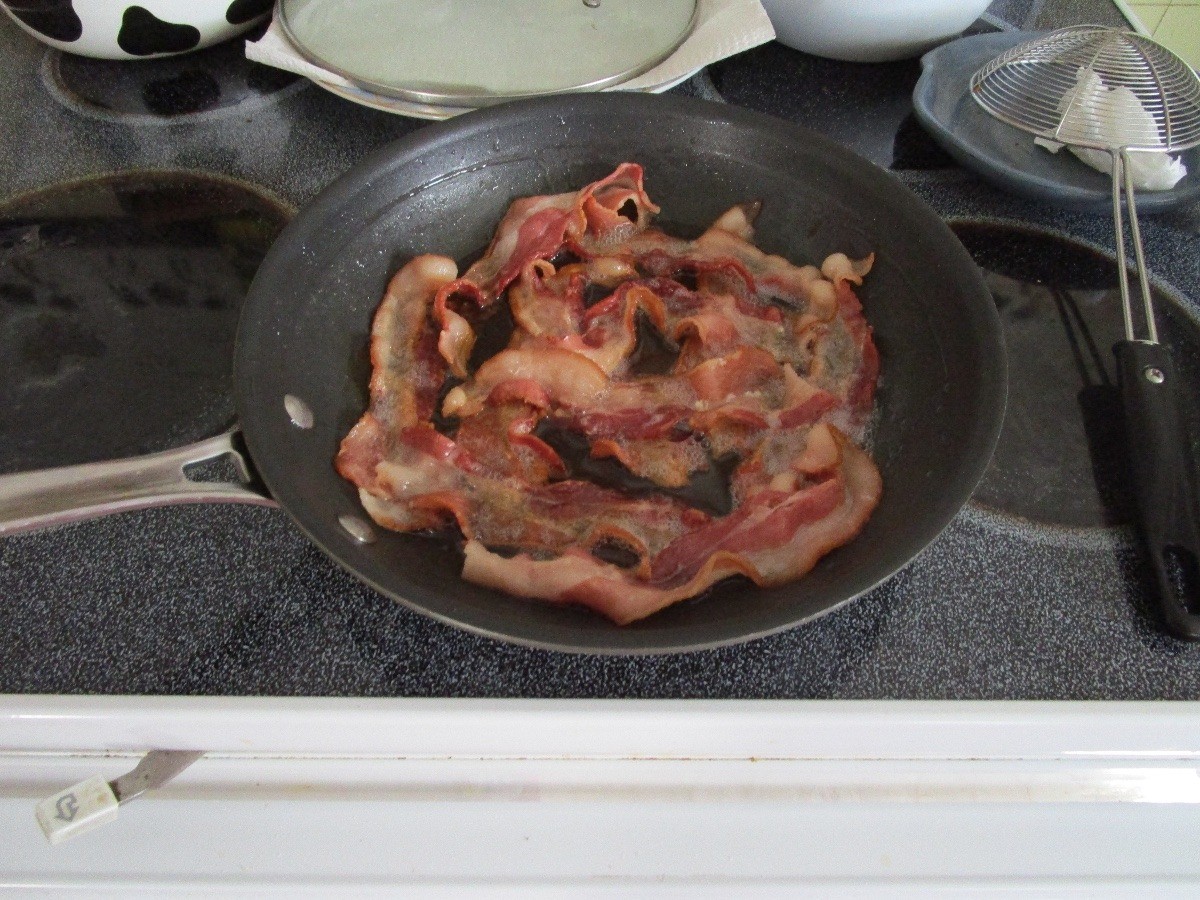 Splatterfree Cooked Bacon ThriftyFun