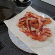 Splatter-free Cooked Bacon