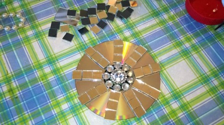 Glitzy CD Sun Catcher