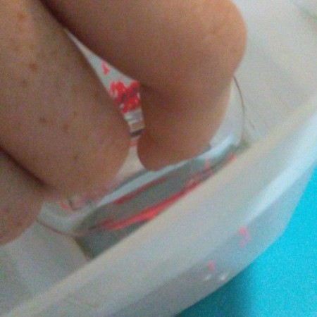 Nail Polish Dipped Jar