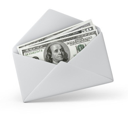 Cash in Envelope