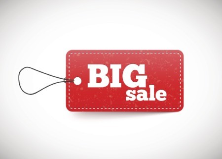 Big Sale tag