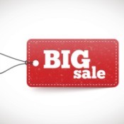 Big Sale tag