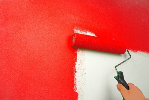 Painting Walls Red Thriftyfun - How To Paint A Wall Red Without Streaks