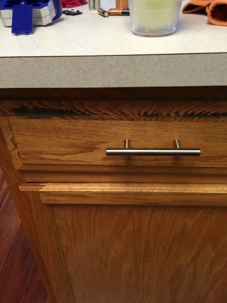 Removing Dark Stains After Cleaning Cupboards