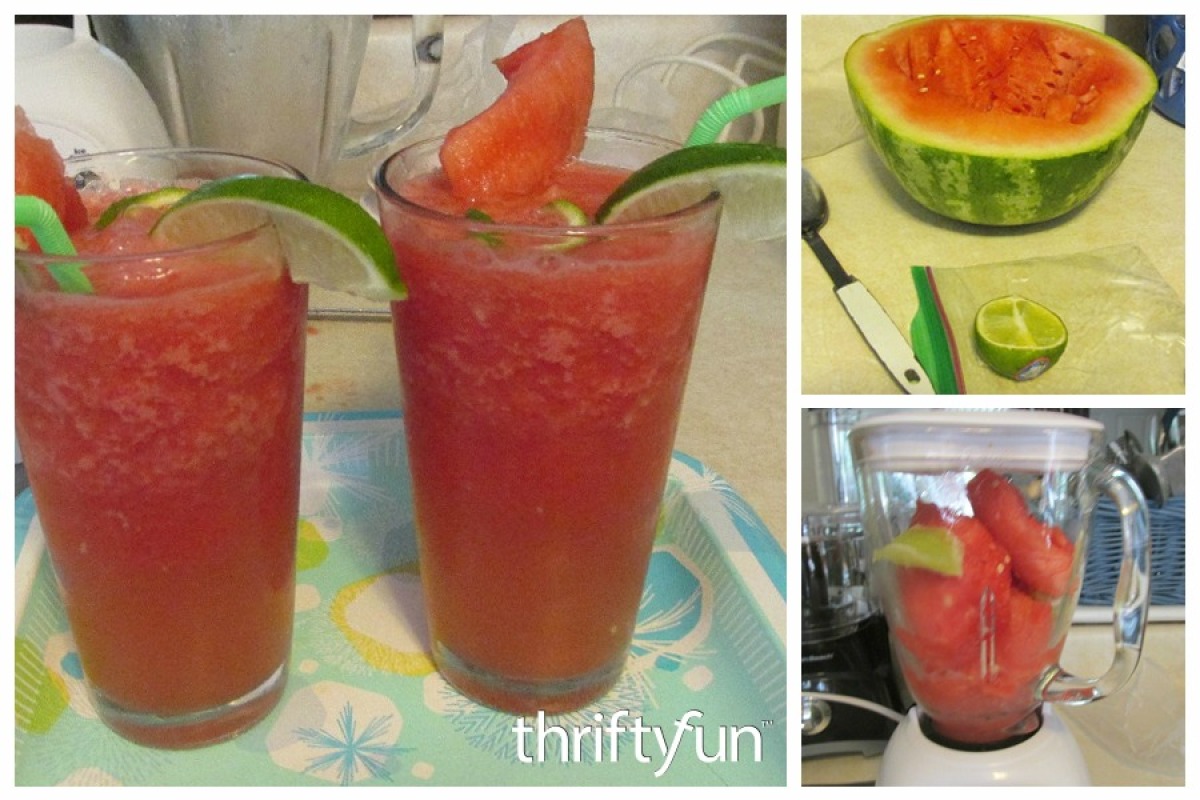 Blended Watermelon Recipe ThriftyFun