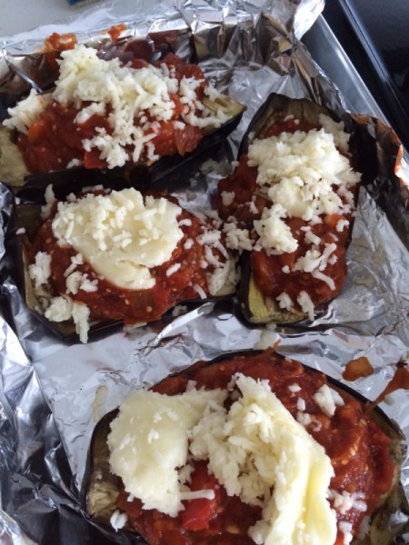 Healthy Stuffed Eggplant