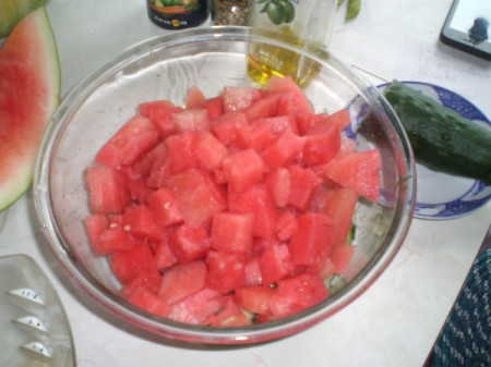 Refreshing Watermelon Salad