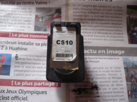 Refilling your ink cartridges at home.