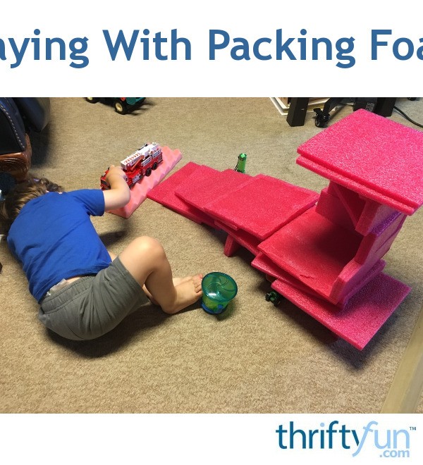 Playing With Packing Foam ThriftyFun