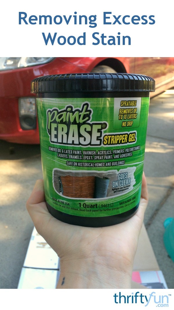 Removing Excess Wood Stain ThriftyFun