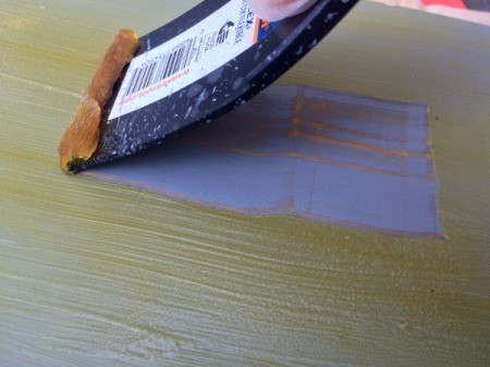 Removing Excess Wood Stain