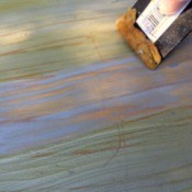 Removing Excess Wood Stain