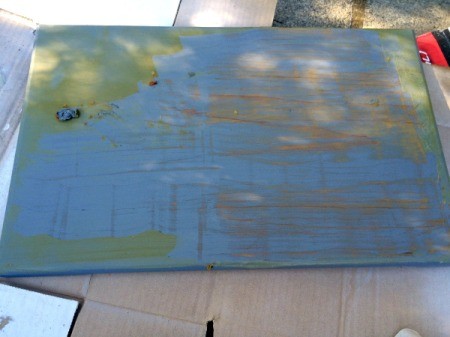 Removing Excess Wood Stain