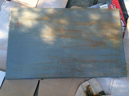 Removing Excess Wood Stain