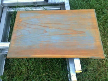 Removing Excess Wood Stain