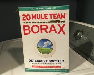 Box of Mule Team Brand Borax