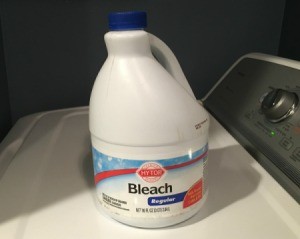 Bottle of Chlorine Bleach
