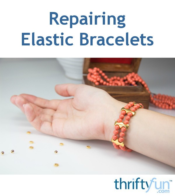 how to fix a stretch bracelet