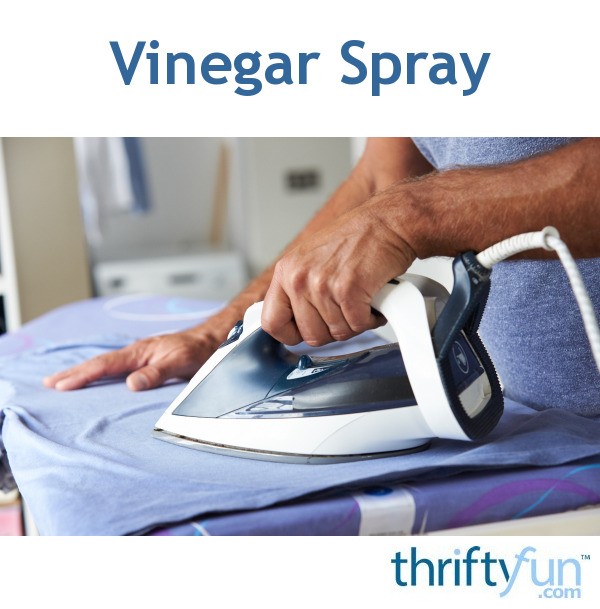 Vinegar Spray ThriftyFun