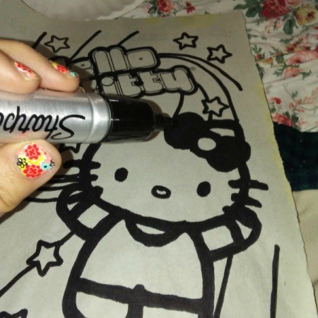 Coloring Book and Watercolor Paper Plate Craft