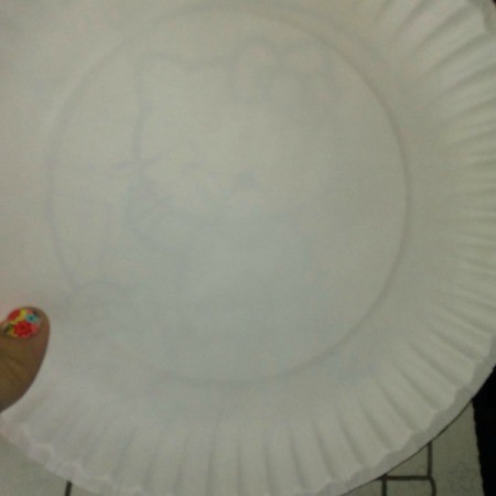 Coloring Book and Watercolor Paper Plate Craft