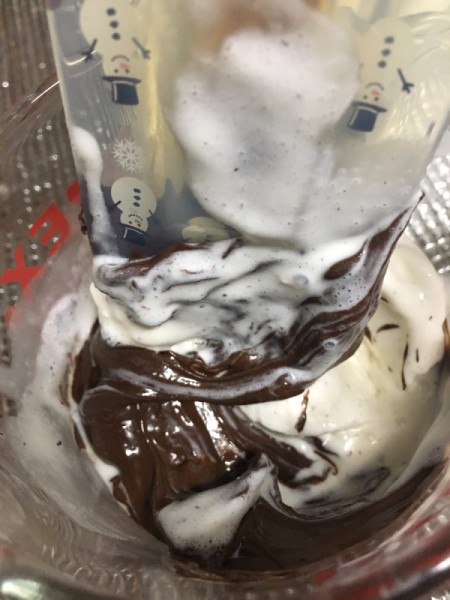 Two Ingredient Ice Cream Fudge