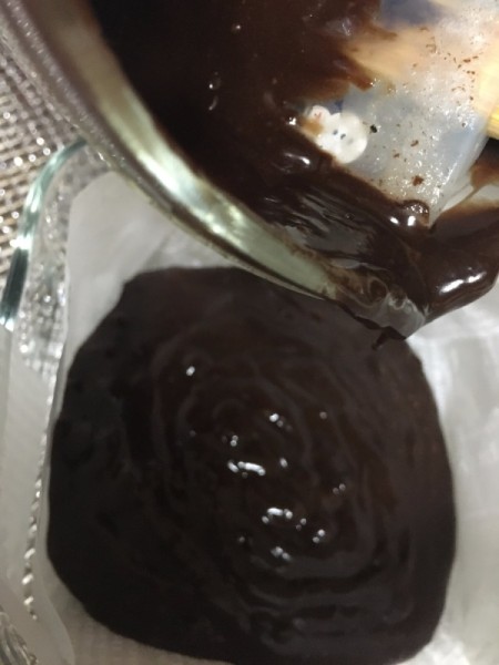 Two Ingredient Ice Cream Fudge