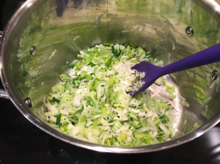Stovetop Potato Leek Soup