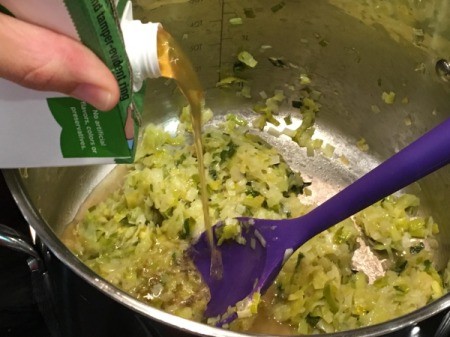 Stovetop Potato Leek Soup