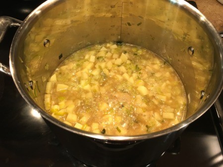 Stovetop Potato Leek Soup