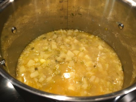 Stovetop Potato Leek Soup