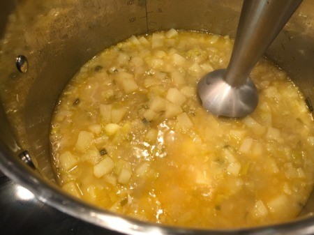 Stovetop Potato Leek Soup