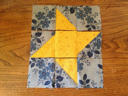 6 Inch Friendship Star Quilt Block
