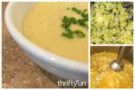 Stovetop Potato Leek Soup