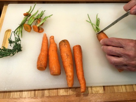 Storing Fresh Carrots