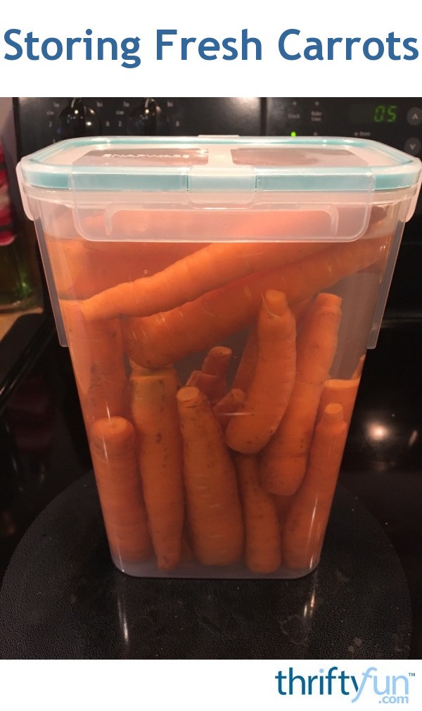 Storing Fresh Carrots ThriftyFun