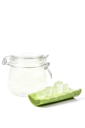 Frozen Aloe Vera Gel for Sunburn