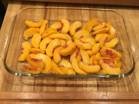 Peach Crumble
