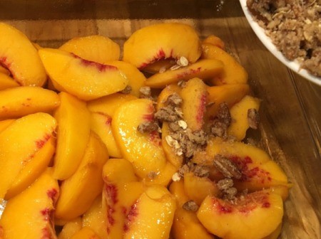 Peach Crumble