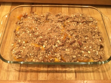 Peach Crumble