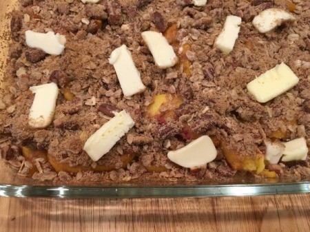 Peach Crumble